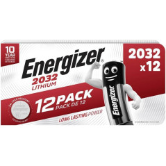BLÍSTER 12 PILAS DE BOTÓN ENERGIZER CR2032