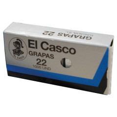 CAJA 1000 GRAPAS EL CASCO No. 22