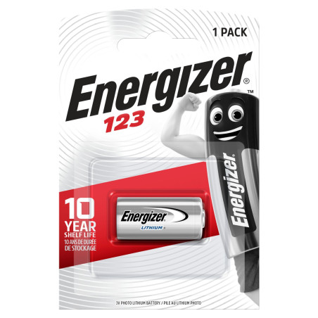 BLÍSTER 1 PILA DE LITIO ENERGIZER 123