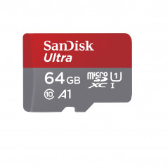 ULTRA MEMORIA FLASH 64 GB MICROSDXC UHS-I CLASE 10