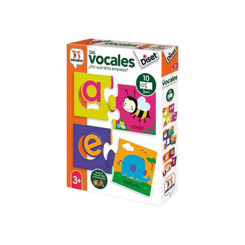 PUZZLE DISET "LAS VOCALES" PUZZLE DISET "LAS VOCALES"