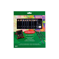 SET 12 LÁPICES COLORES DERWENT "ACADEMY"