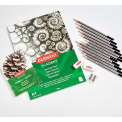 SET 12 LÁPICES DERWENT INICIACIÓN SKETCHING