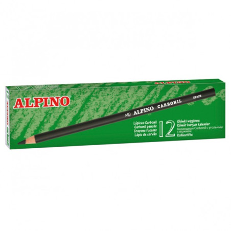 ESTUCHE 12 LÁPICES ALPINO CARBONIL
