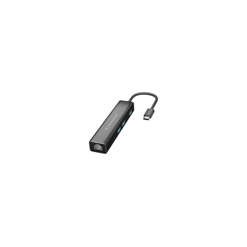 DONN07B HUB DE INTERFAZ USB 3.2 GEN 1 (3.1 GEN 1) TYPE-C 5000 MBIT/S NEGRO