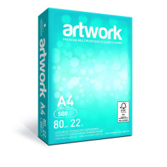 CAJA 5 PAQUETES 500h PAPEL ARTWORK A4 80gr