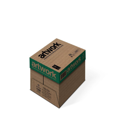 CAJA 5 PAQUETES 500h PAPEL ARTWORK A4 80gr