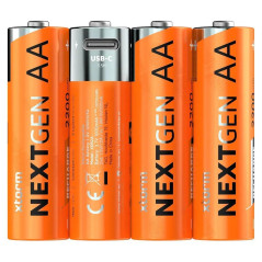 PACK 4 PILAS RECARGABLES HAMA XTORM AA