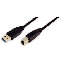 2M USB 3.0 CABLE USB USB 3.2 GEN 1 (3.1 GEN 1) USB A USB B NEGRO