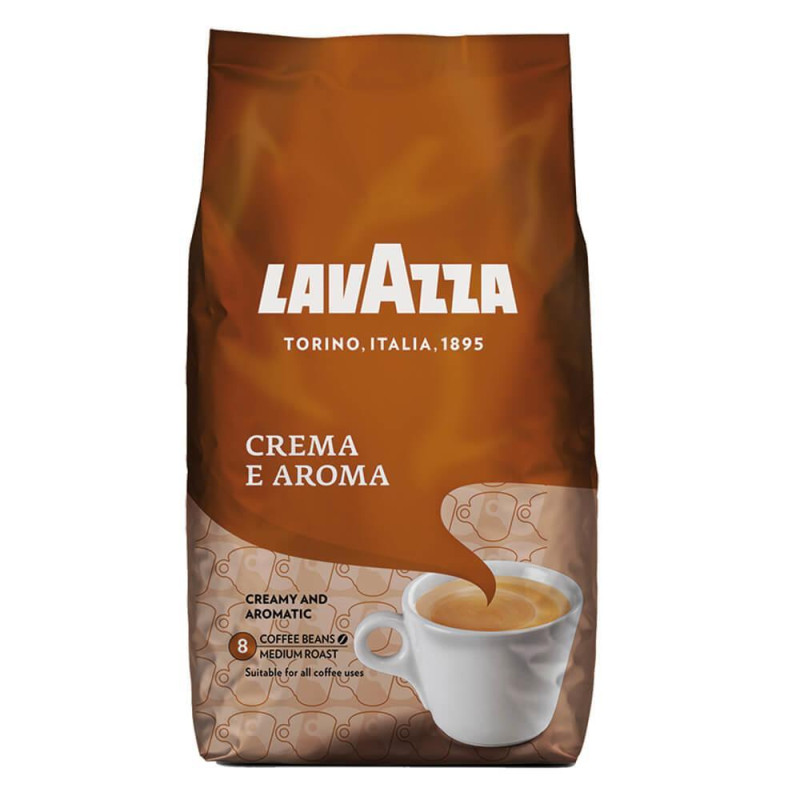 PAQUETE CAFÉ EN GRANO LAVAZZA 1Kg CREMA E AROMA