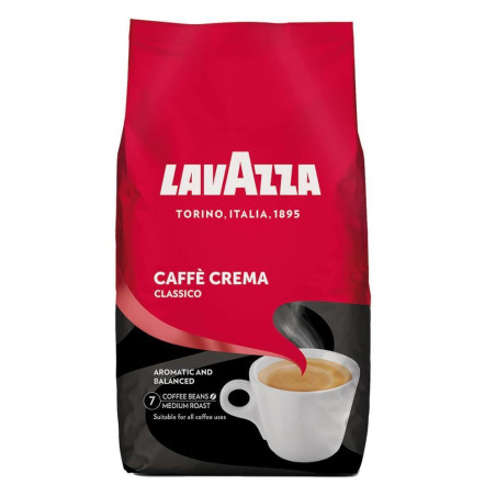 PAQUETE CAFÉ EN GRANO LAVAZZA 1Kg CREMA CLASSICO