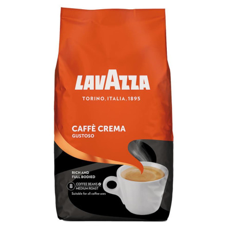 PAQUETE CAFÉ EN GRANO LAVAZZA 1Kg CREMA GUSTOSO