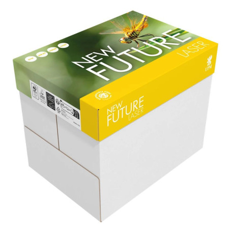 CAJA 5 PAQUETES 500h PAPEL NEW FUTURE A4