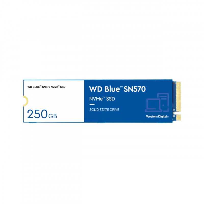 WD BLUE SN570 M.2 250 GB PCI EXPRESS 3.0 NVME