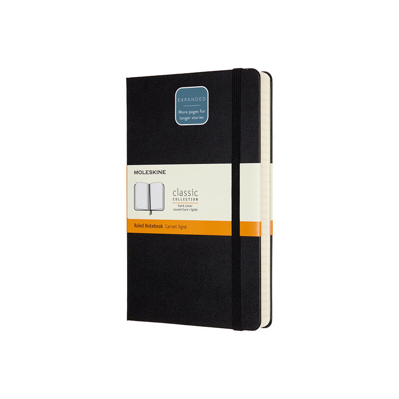 CUADERNO MOLESKINE CLÁSICO "EXPANDED" 13x21cm HORIZONTAL