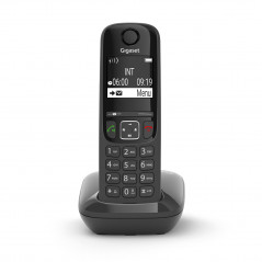 AS690 TELÉFONO DECT/ANALÓGICO IDENTIFICADOR DE LLAMADAS NEGRO