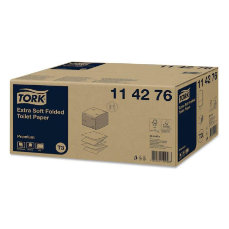 CAJA 30 RECAMBIOS PAPEL HIGIÉNICO TORK EXTRA SUAVE PARA T3