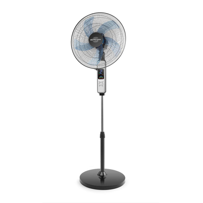 SF 0346 VENTILADOR NEGRO, PLATA