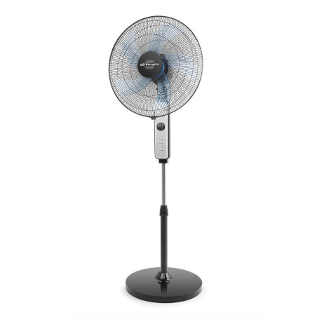 SF 1046 VENTILADOR NEGRO, PLATA