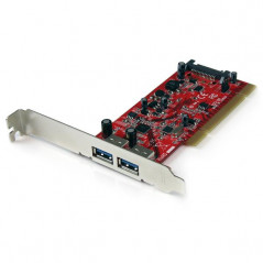 TARJETA ADAPTADOR PCI USB 3.0 SUPERSPEED DE 2 PUERTOS - HUB CONCENTRADOR INTERNO