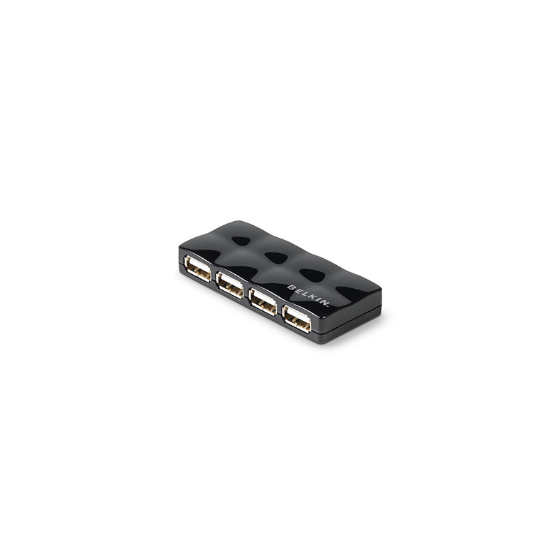 4-PORT USB 2.0 480 MBIT/S NEGRO