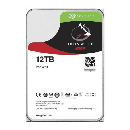 NAS HDD IRONWOLF 3.5\" 12000 GB SERIAL ATA III