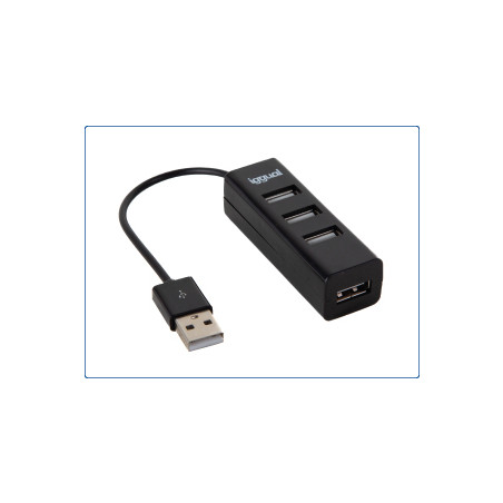 HUB-A-4P USB 2.0 480 MBIT/S NEGRO