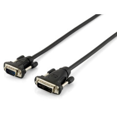 118943 ADAPTADOR DE CABLE DE VÍDEO 1,8 M DVI-A VGA (D-SUB) NEGRO
