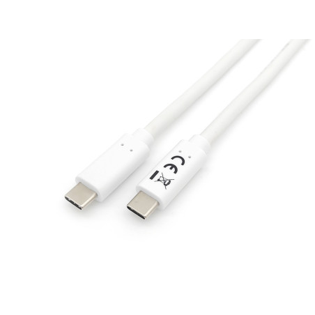 128361 CABLE USB 1 M USB 3.2 GEN 1 (3.1 GEN 1) USB C BLANCO