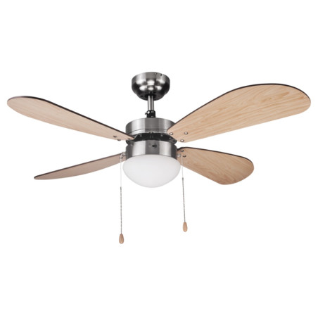 COZY FAN ACERO INOXIDABLE, MADERA