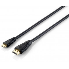 119306 CABLE HDMI 1 M HDMI TIPO A (ESTÁNDAR) HDMI TYPE C (MINI) NEGRO