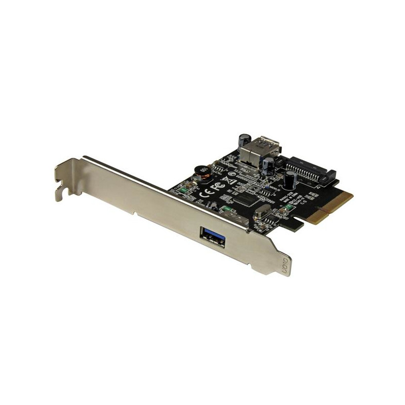 TARJETA PCI EXPRESS DE 2 PUERTOS USB 3.1 GEN 2 USB-A 1X EXTERNO Y 1X INTERNO