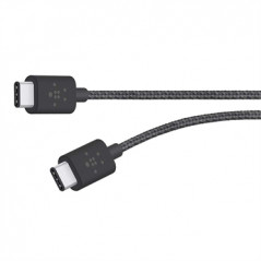 MIXIT? USB-C/USB-C 1.8M 1.8M USB C USB C MACHO MACHO NEGRO CABLE USB