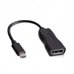 USB-C(M) A DISPLAYPORT(H) ADAPTATOR NEGRO