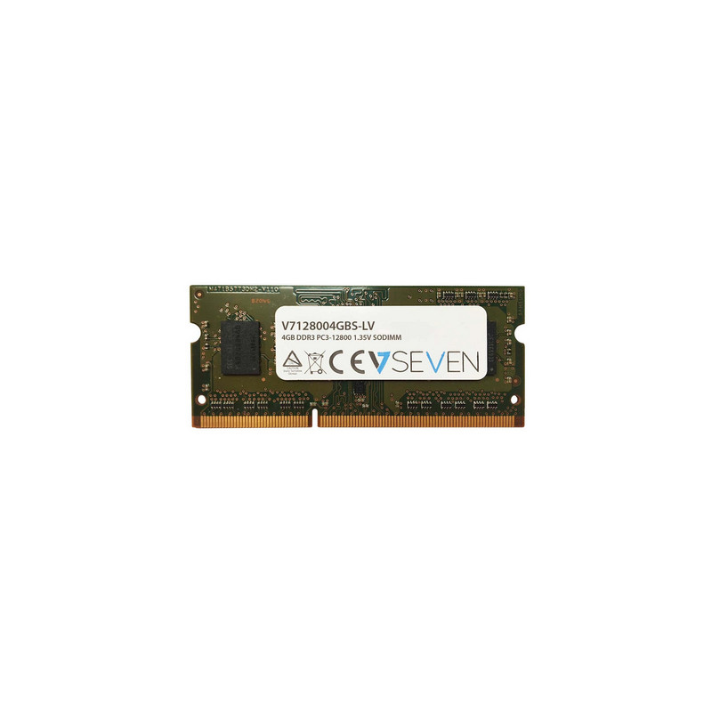 4GB DDR3 PC3-12800 - 1600MHZ SO DIMM NOTEBOOK MÓDULO DE MEMORIA - V7128004GBS-LV