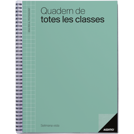 CUADERNO ADDITIO DE TODAS LAS CLASES CATALÁN