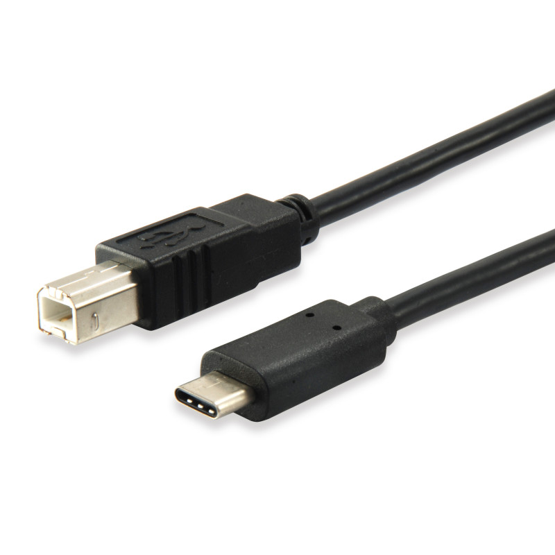 12888207 CABLE USB 1 M USB 2.0 USB B USB C NEGRO