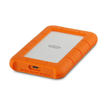 RUGGED USB-C DISCO DURO EXTERNO 4000 GB NARANJA, PLATA