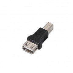 10.02.0002 CABLE GENDER CHANGER USB 2.0 B USB 2.0 A NEGRO