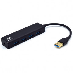 EW1136 HUB DE INTERFAZ USB 3.2 GEN 1 (3.1 GEN 1) TYPE-A 480 MBIT/S NEGRO