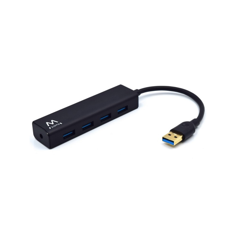 EW1136 HUB DE INTERFAZ USB 3.2 GEN 1 (3.1 GEN 1) TYPE-A 480 MBIT/S NEGRO
