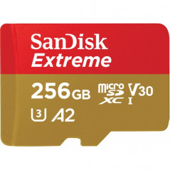 256GB EXTREME MICROSDXC MEMORIA FLASH CLASE 10