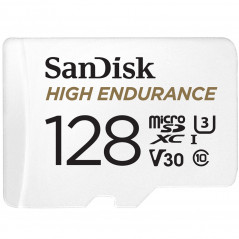 HIGH ENDURANCE MEMORIA FLASH 128 GB MICROSDXC UHS-I CLASE 10