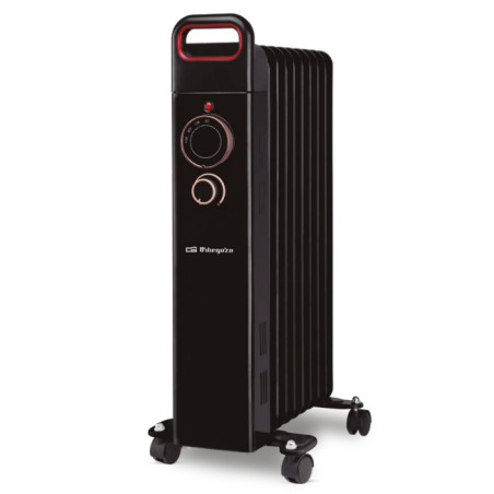 RU 2500 INTERIOR NEGRO 2500 W RADIADOR DE ACEITE ELÉCTRICO