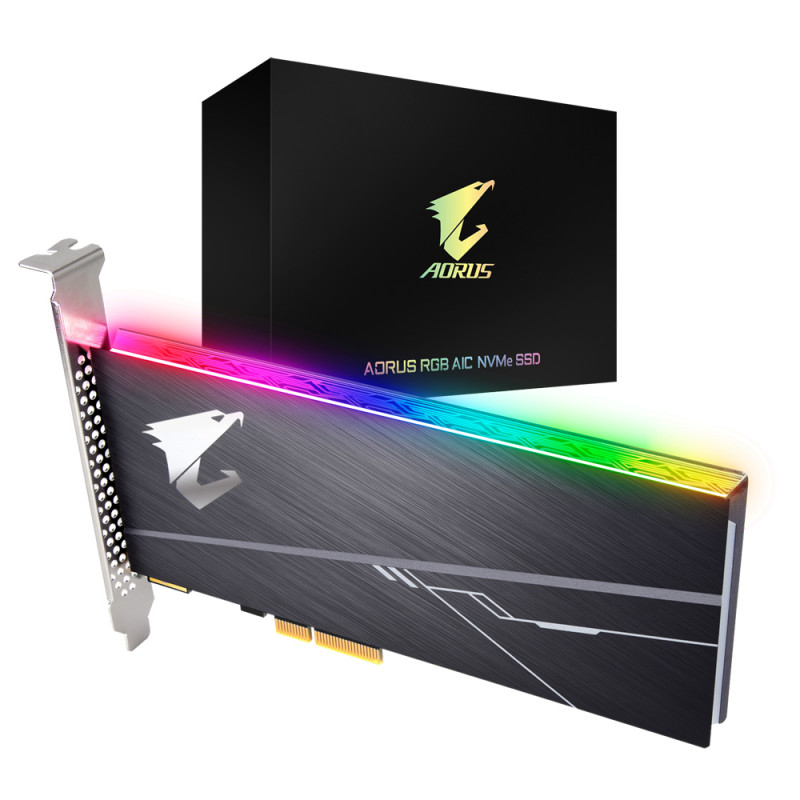 AORUS RGB AIC FULL-HEIGHT/HALF-LENGTH (FH/HL) 512 GB PCI EXPRESS 3.0 3D TLC NVME