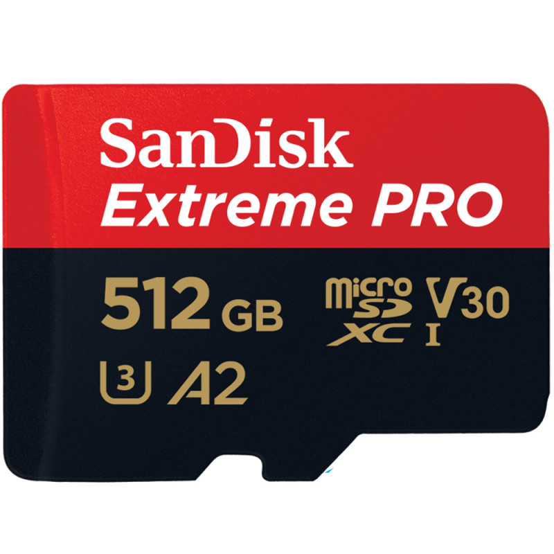 EXTREME PRO MEMORIA FLASH 512 GB MICROSDXC UHS-I CLASE 10