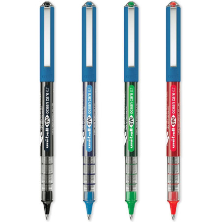 EXPOSITOR 36 ROLLER UNI-BALL EYE UB-157/3D "OCEAN CARE" 4 COLORES