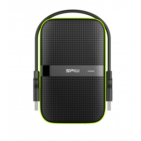 ARMOR A60 DISCO DURO EXTERNO 4000 GB NEGRO, VERDE