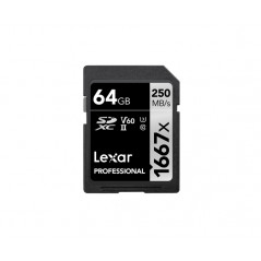 SDXC, 64 GB MEMORIA FLASH CLASE 10 UHS-II