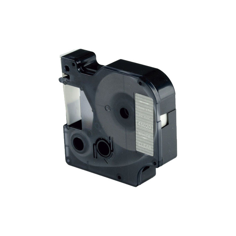 CINTA ROTULAR A-SERIES PARA DYMO D1 12 mm x 7 m MANUAL BLANCO/TRANSPARENTE CINTA ROTULAR A-SERIES PARA DYMO D1 12 mm x 7 m MANUAL BLANCO/TRANSPARENTE